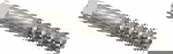 M8x1.25 Metric Coarse/EGM, 3 Flute, Bottoming Chamfer, Bright Finish, High Speed Steel Spiral Flute STI Tap